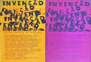 INVENÇÃO. Invenção. Revista de arte de vanguarda. Nº 4 E 5